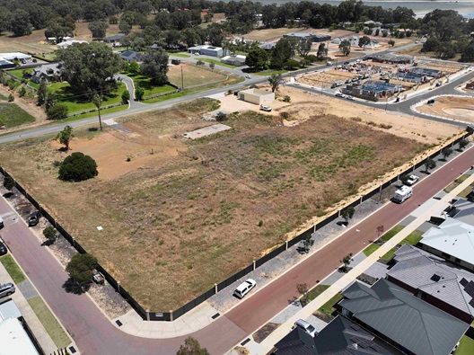 Proposed Baldivis Substation site